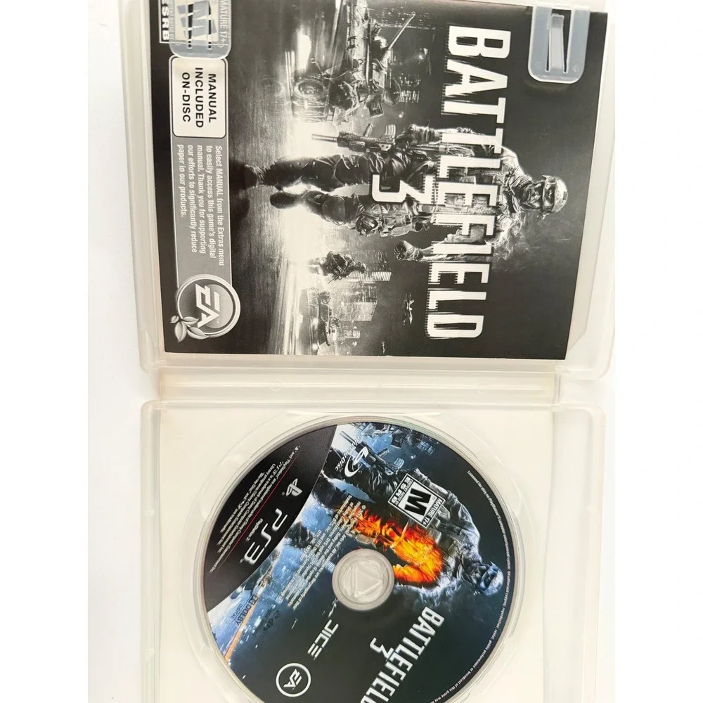 Battlefield 3 Sony PlayStation 3 PS3 Game EA DICE 2011 Complete with Manual